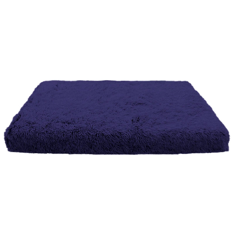 Plush Dog Bed Mat For Pets Removable Washable Cover