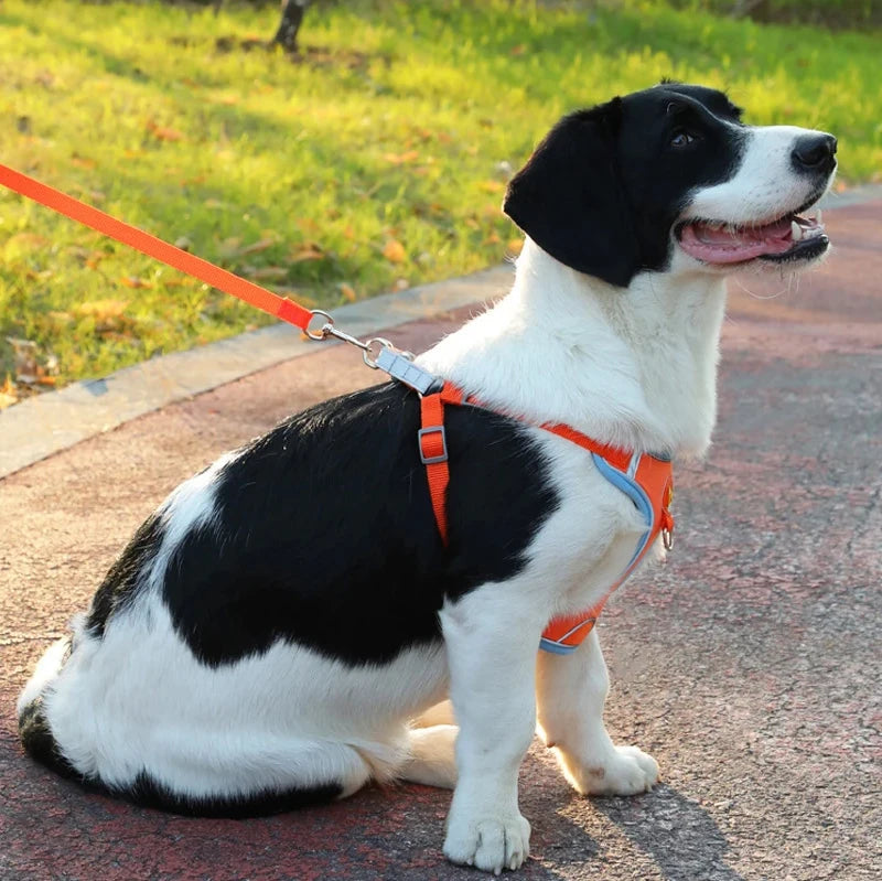 Nylon Reflective Dog Harness Vest Soft Mesh Breathable