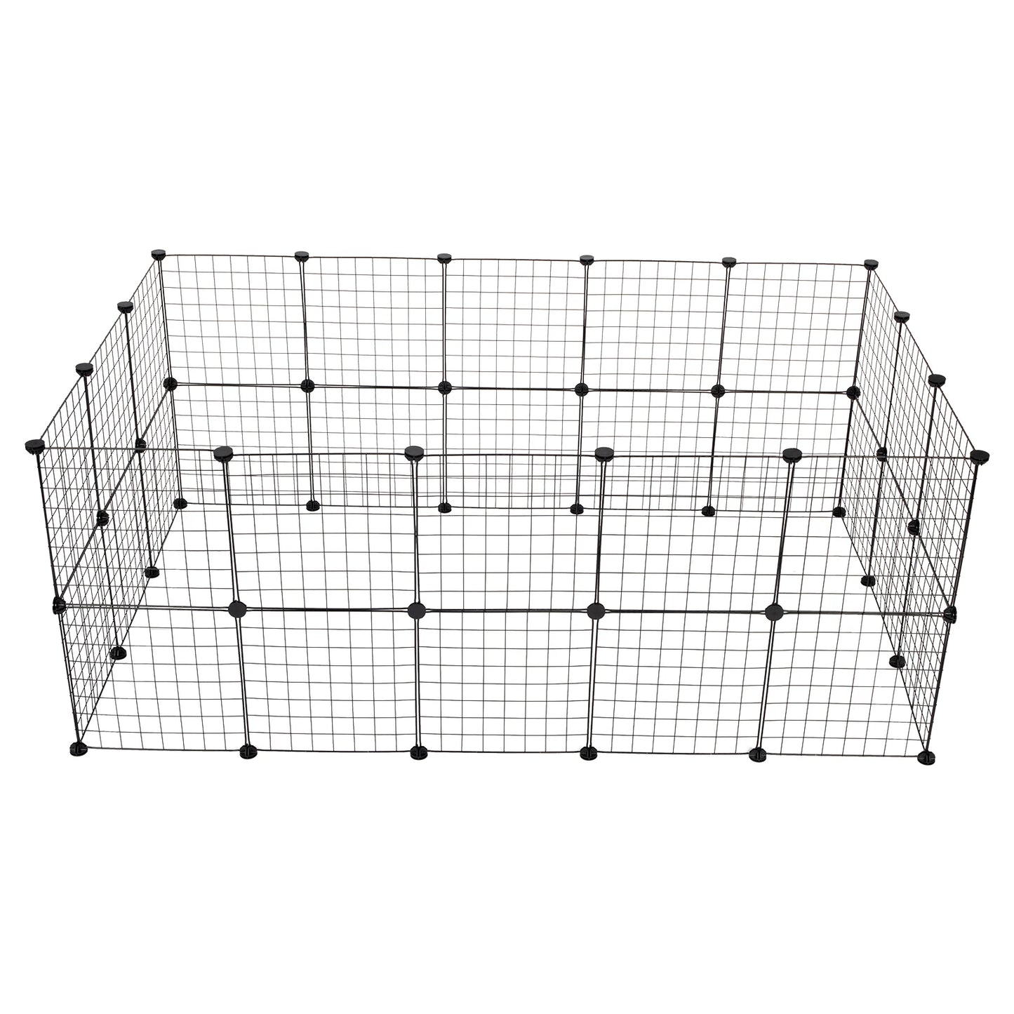 NONECN Portable Metal Wire Playpen for Guinea Pigs and Rabbits