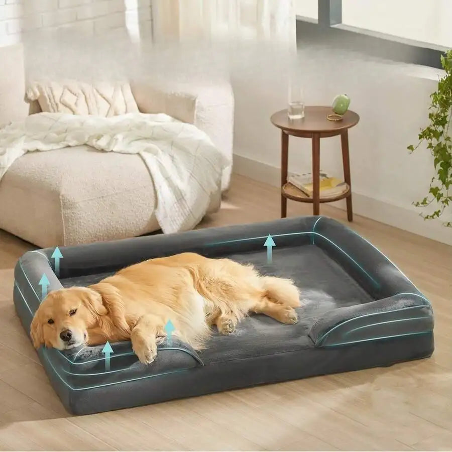 Orthopedic Pet Sofa Bed With Removable Washable Cover