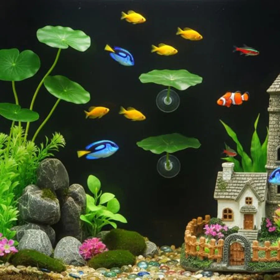 SHXI Betta Fish Leaf Hammock Aquarium Resting Spot Decoration