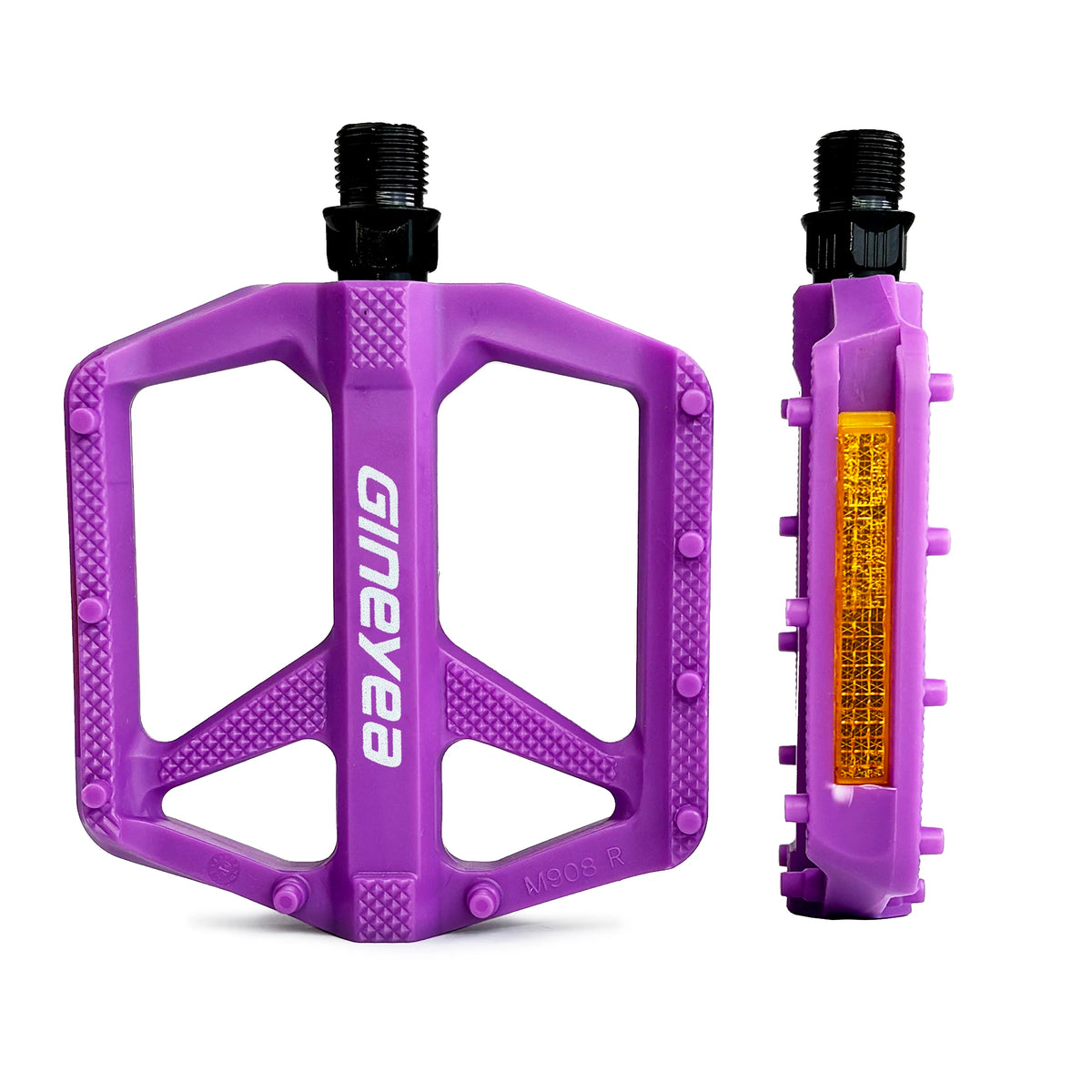 Gineyea Lightweight Anti Slip Flat Bike Pedals With Bearings