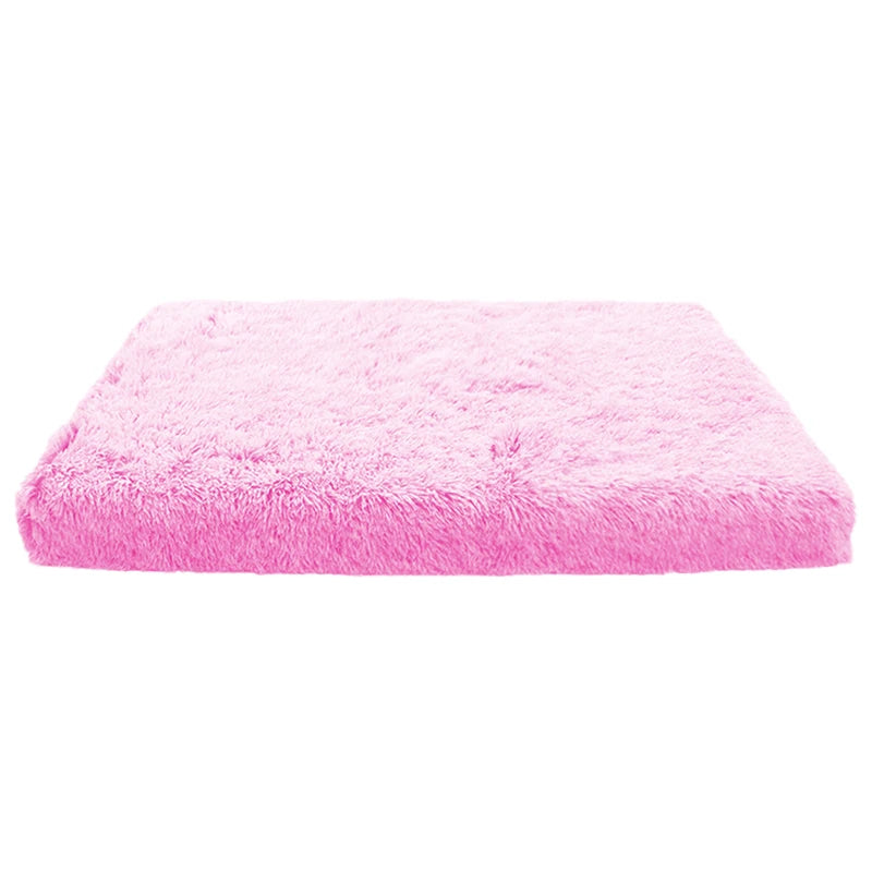 Plush Dog Bed Mat For Pets Removable Washable Cover