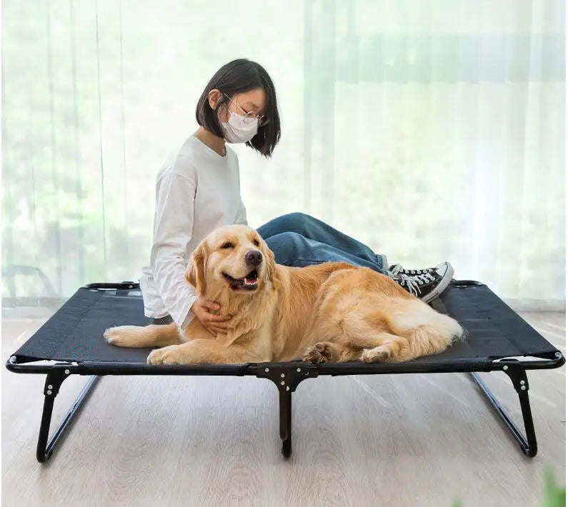 NIU DU RUI Breathable Foldable Dog Bed For Dogs Camping