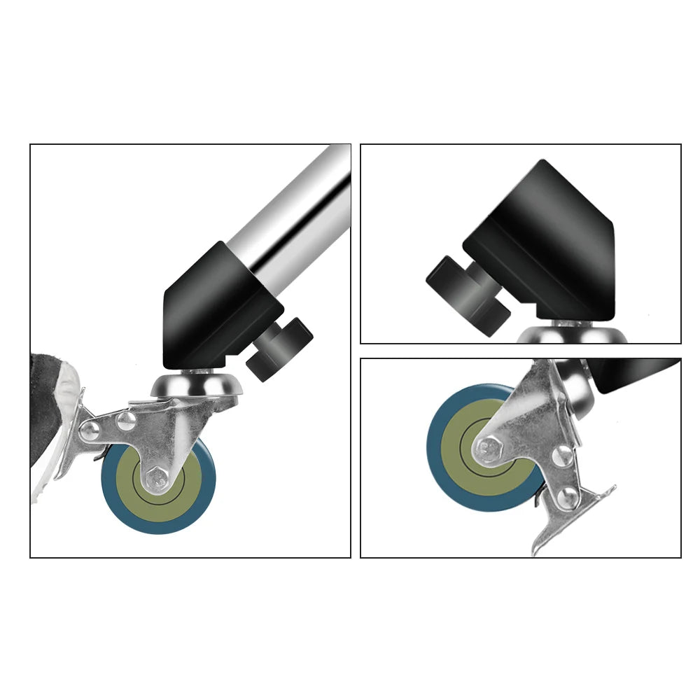 SH Professional Photography Studio Support Stand With Three Wheels