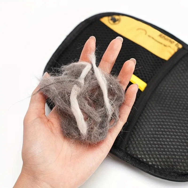 Pet Grooming Gloves Polypropylene Hair Removal Mitt For Cats