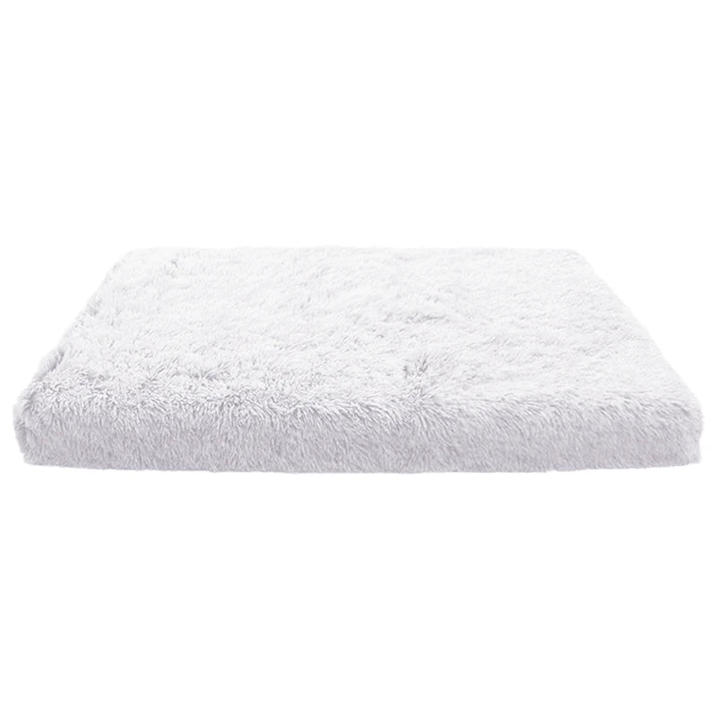 Plush Dog Bed Mat For Pets Removable Washable Cover