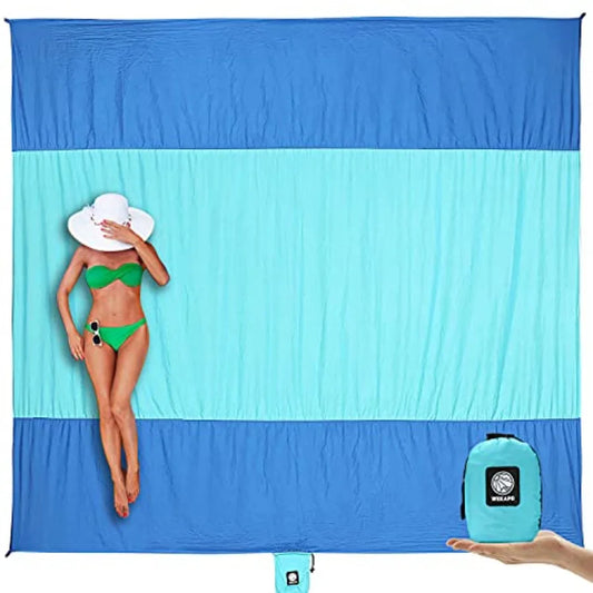 Sandproof Beach Blanket Waterproof Beach Mat Quick Dry