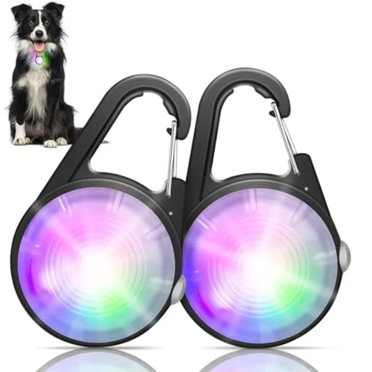 Dog Collar Light With 4 Modes Rechargeable LED Clip On