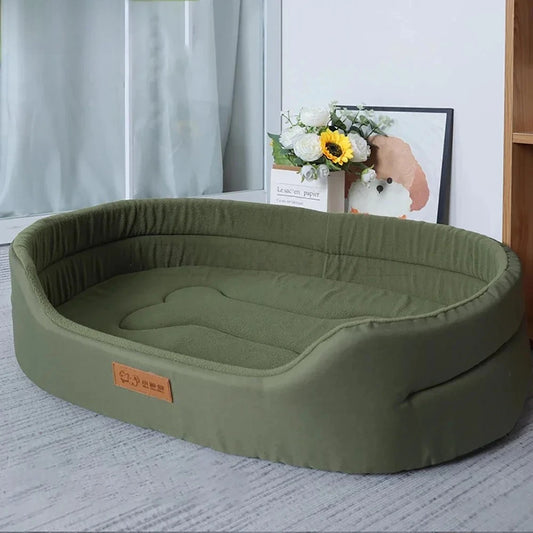 Square Dog Bed Waterproof Washable Inner Pad Pet Sofa