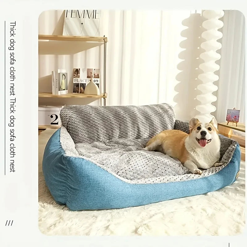 BOFNL Dog Sofa Bed Soft Comfort All Seasons Pet Furniture