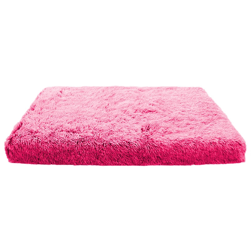 Plush Dog Bed Mat For Pets Removable Washable Cover