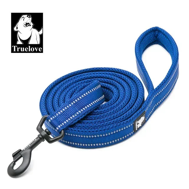 Truelove Reflective Padded Nylon Pet Leash For Dogs And Cats