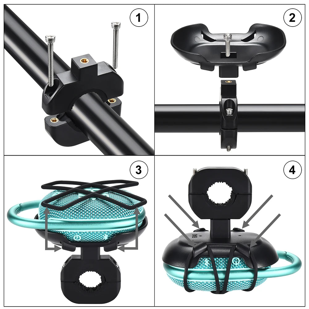 JBL Clip 4 5 Universal Bicycle Speaker Mounting Bracket Holder