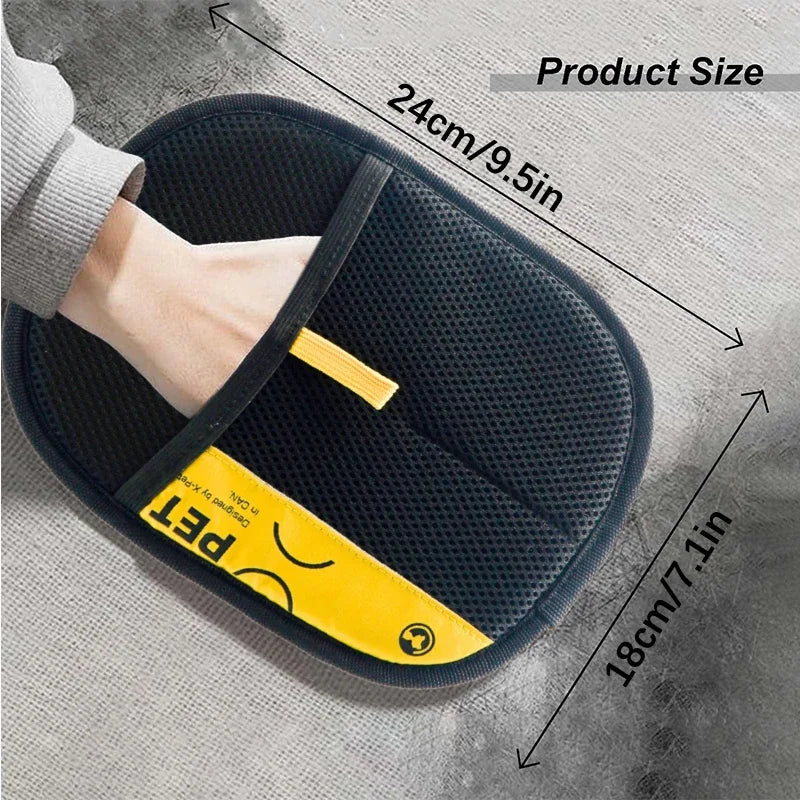 Pet Hair Remover Gloves Electrostatic For Cats And Dogs Reusable