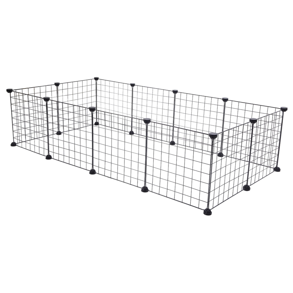 Portable Metal Wire Playpen Cage for Rabbits and Guinea Pigs