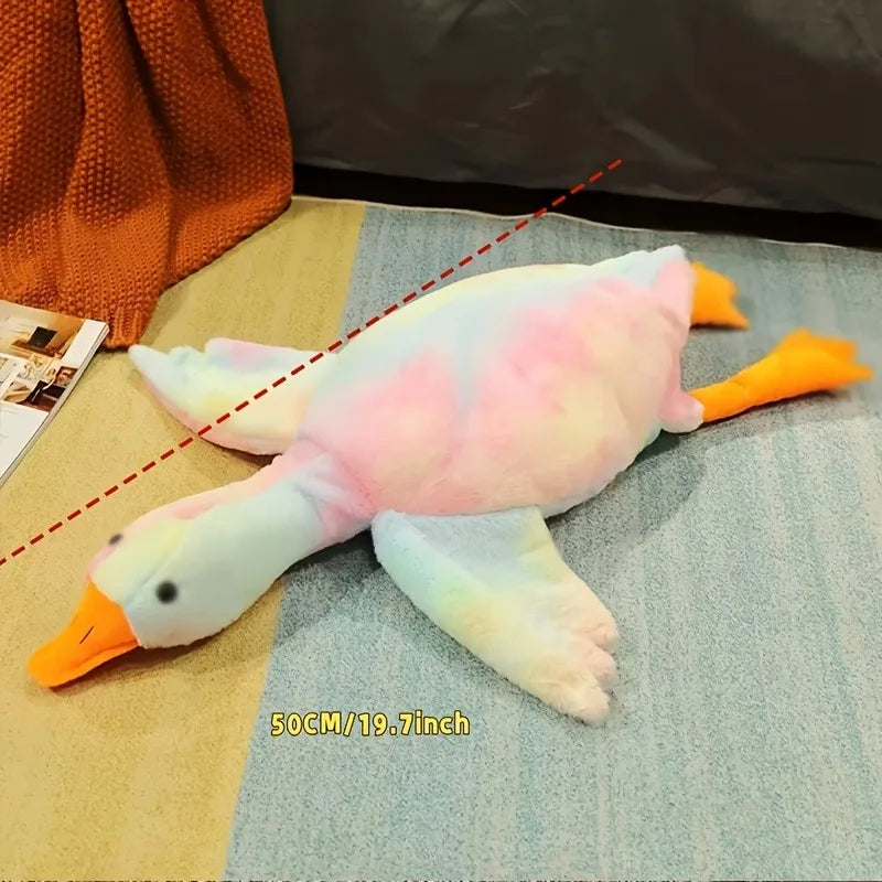 Soft Duck Plush Toy For Pets Anxiety Relief Companion