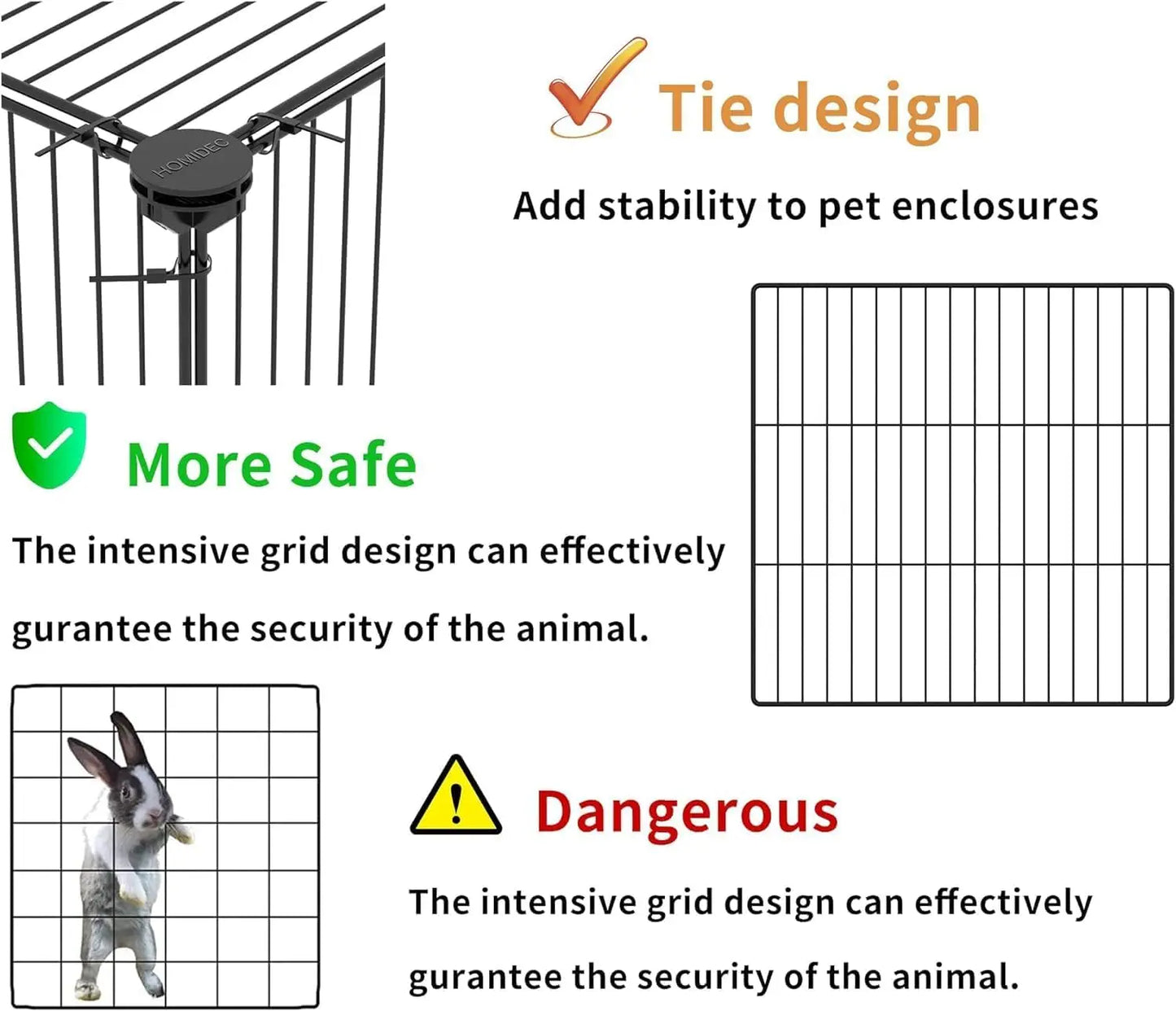 DIY Pet Playpen For Small Animals Cage With Front Door