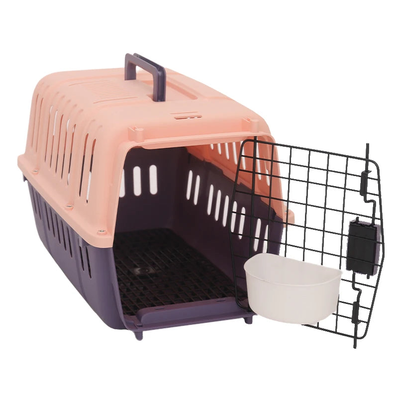 Hoopet Airline Travel Cat And Dog Carrier Box For Pets