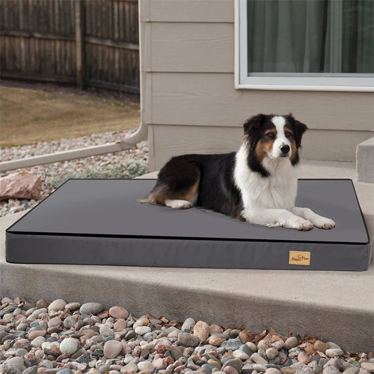BORWART Orthopaedic Waterproof Dog Bed 2 In 1 Removable Cover