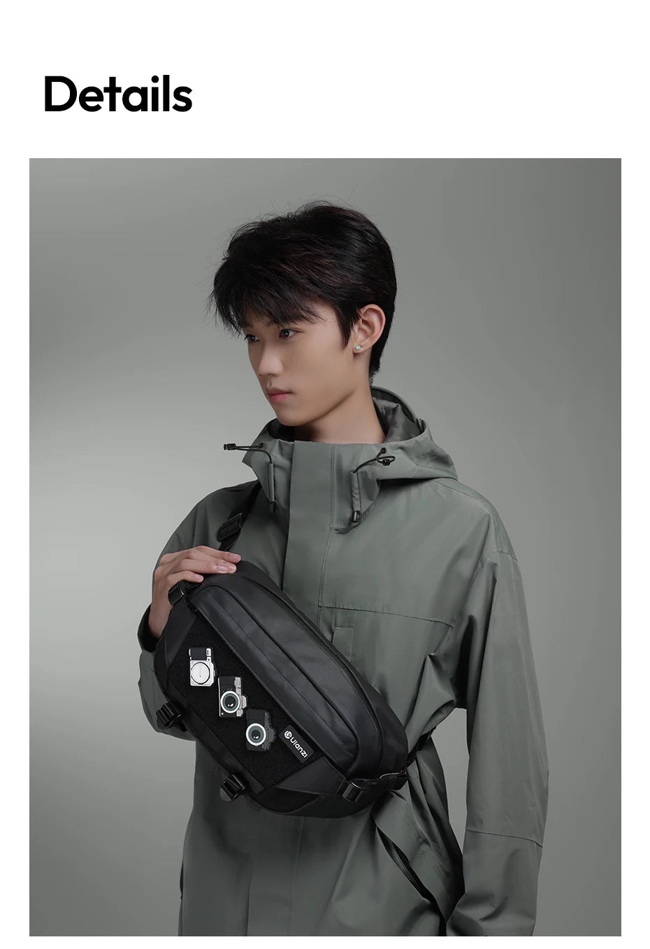 Ulanzi TAI Outdoor Camera Sling Bag for Photography Accessories