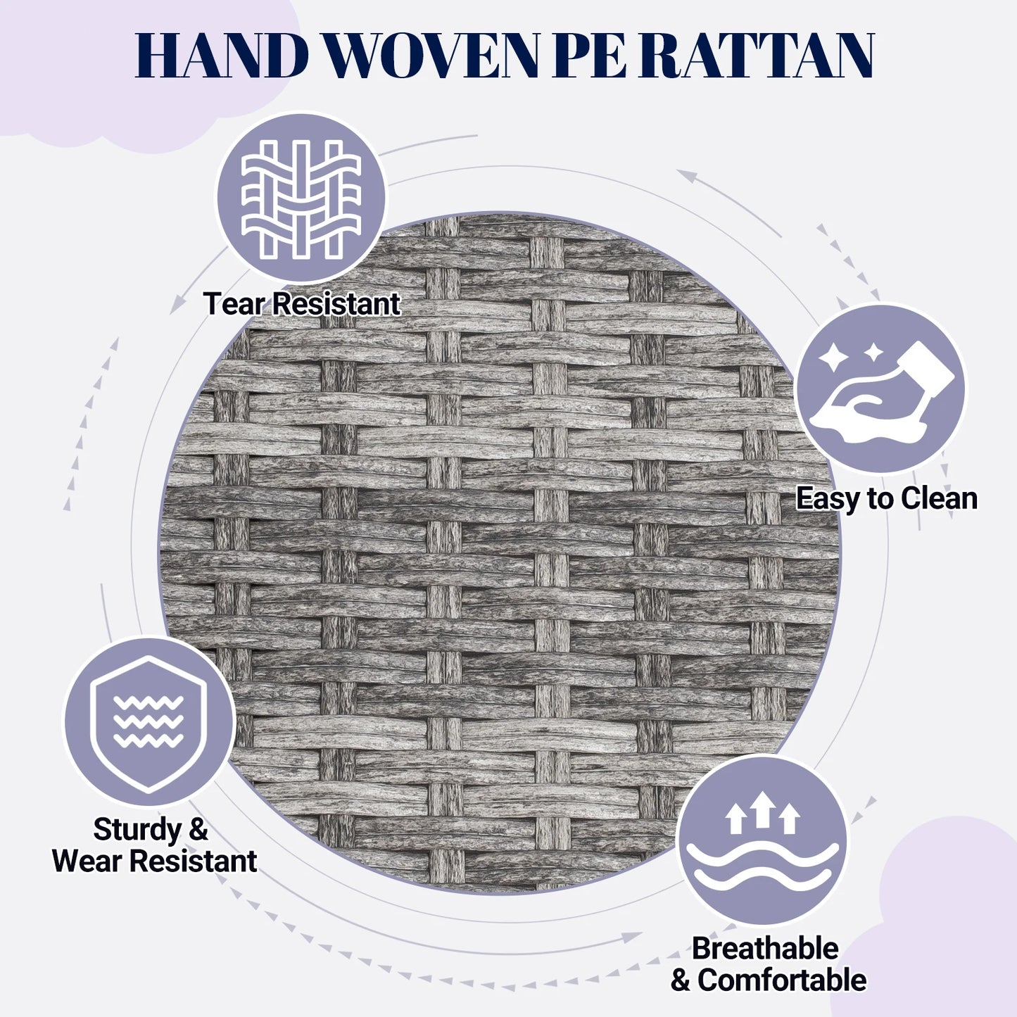 Wicker Elevated Dog Bed With Canopy And Water Resistant Cushion