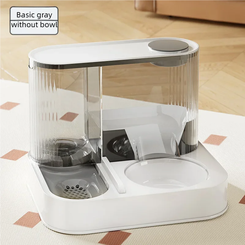 Gravity Pet Feeder And Water Fountain Dispenser Bowl Set for Cats and Dogs