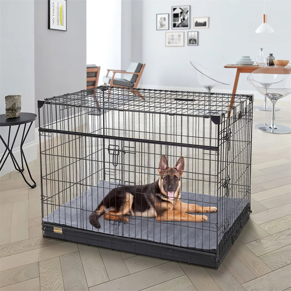BORWART Orthopaedic Waterproof Dog Bed 2 In 1 Removable Cover