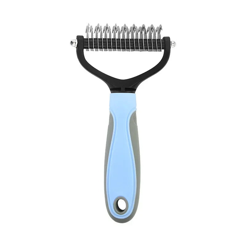 Double Sided Stainless Steel Pet Grooming Brush Hair Remover Comb