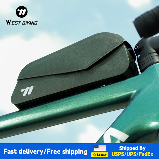 West Biking Magnetic Hard Shell Waterproof Bicycle Tube Bag