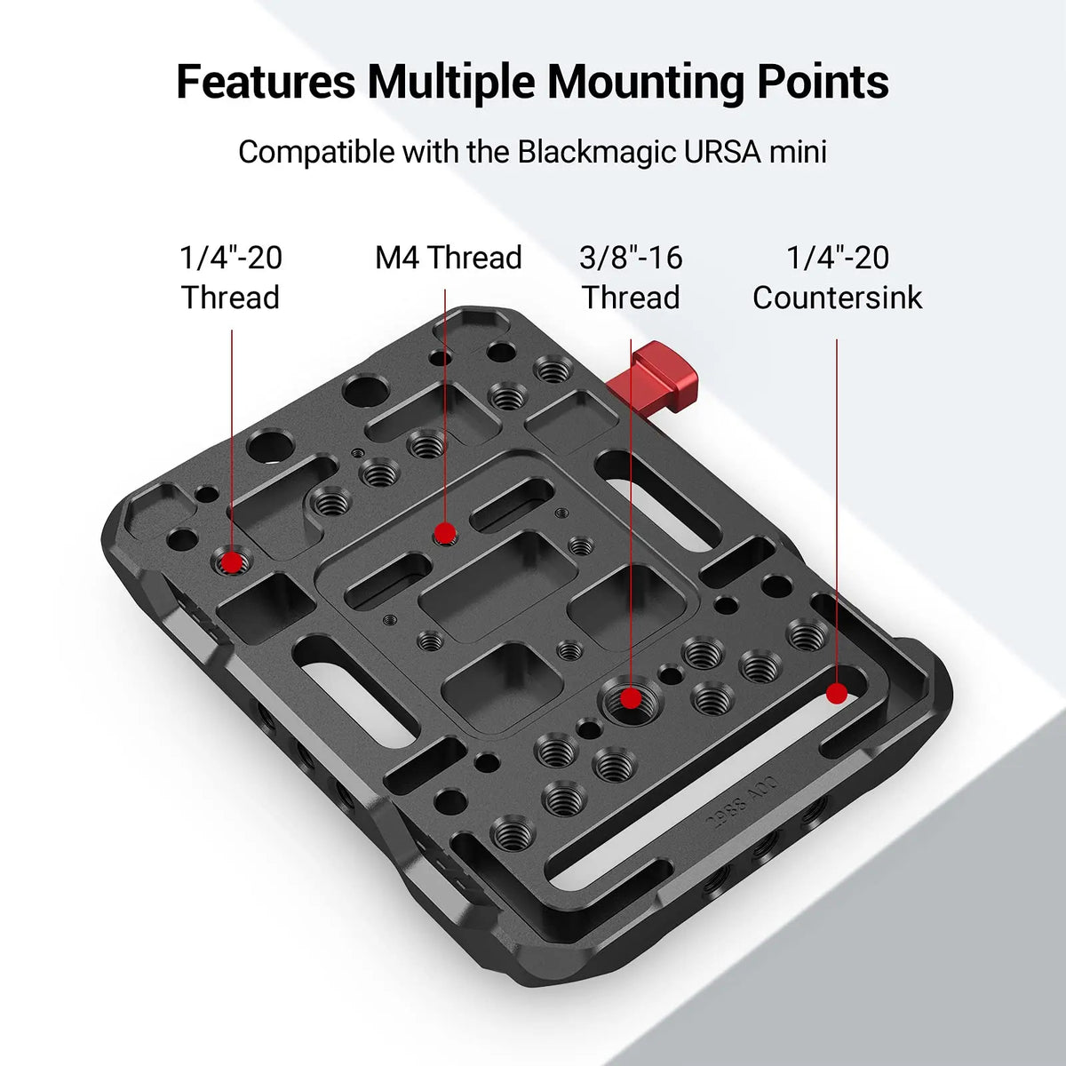 SmallRig V Mount Battery Plate With Adjustable Arm And Rod Clamp
