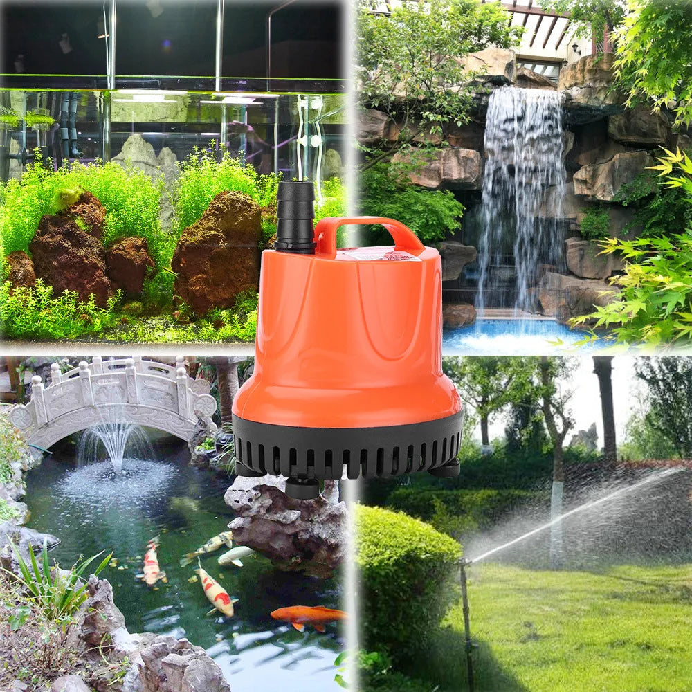 30 To 85W Fish Tank Bottom Suction Submersible Pump