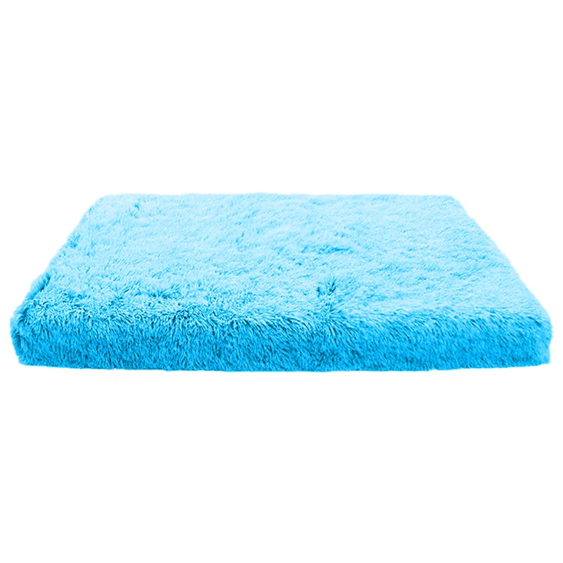 Plush Dog Bed Mat For Pets Removable Washable Cover