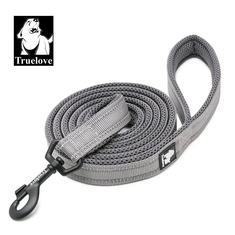 Truelove Reflective Padded Nylon Pet Leash For Dogs And Cats
