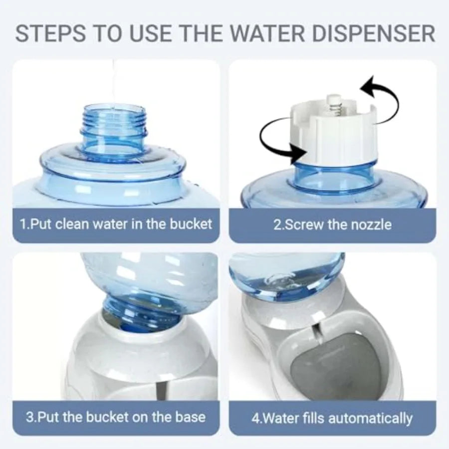 Yao Hui Huang Pet Water Dispenser For Large Dogs Feeder