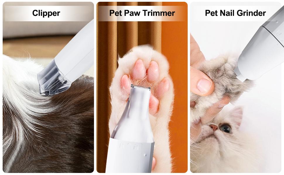 Dog Grooming Vacuum Kit 7 In 1 Deshedding Performance